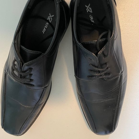 Men's Black dress shoes size 10 - Picture 1 of 6